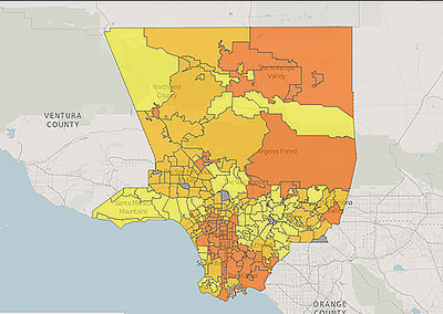 Los Angeles 272 neighborhood rankings